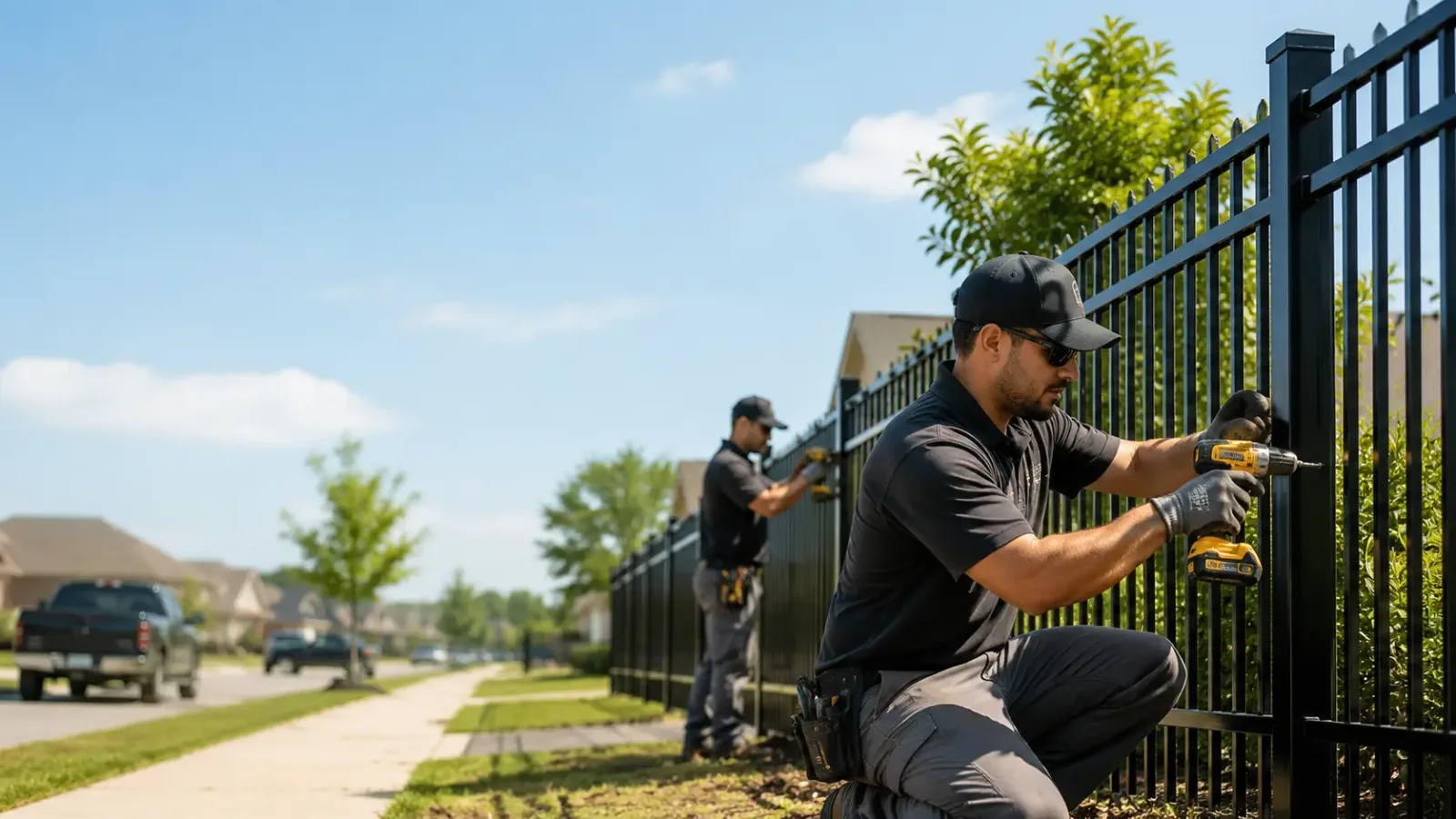Metal Fence Installation in Pearl City, IL